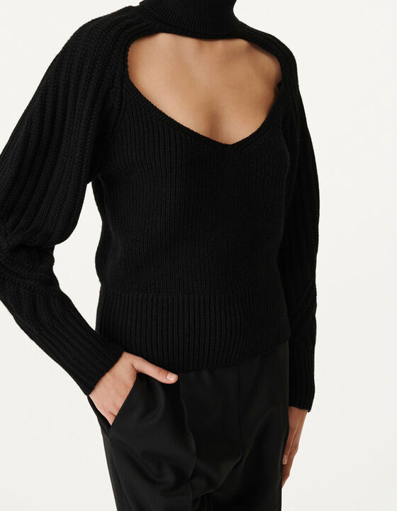 MURANE HIGH-NECK SWEATER
